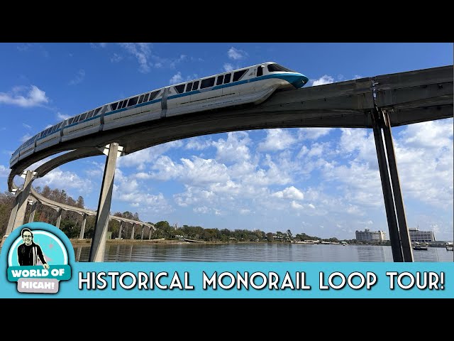 Historical Monorail Loop Tour at Walt Disney World | The Beatles, Richard Nixon & The Beach Boys