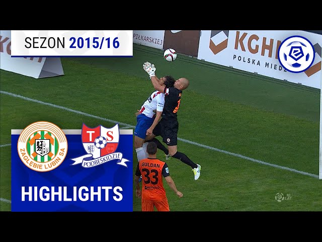 Zagłębie Lubin - Podbeskidzie Bielsko-Biała 1:1 | SKRÓT | Ekstraklasa 2015/16 | 1. Kolejka