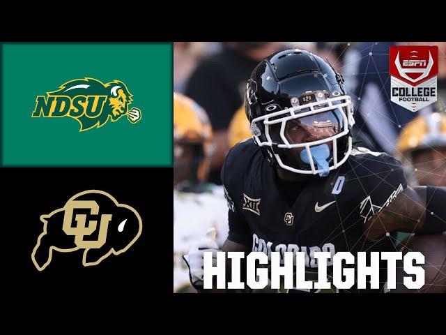 North Dakota State Bison vs. Colorado Buffaloes | Full Game Highlights | ESPN College Football