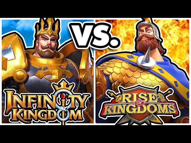 Rise of Kingdoms VS Infinity Kingdom! Which is BETTER?