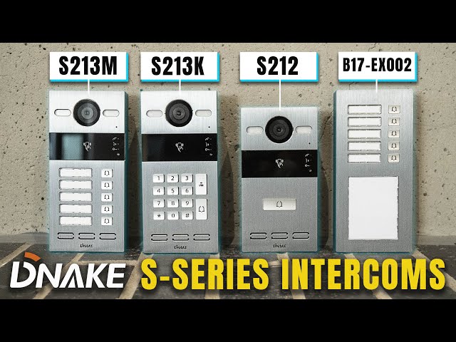 DNAKE Compact S-Series Overview: Flexible and Scalable Intercom Solutions