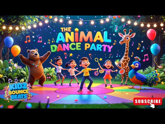 Animal Dance Song | Funny Animals Dance video For Children's | The Animals Dance Party