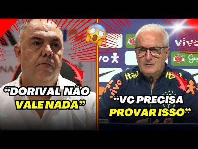 TRETA FEIA! MARCOS BRAZ DETONA DORIVAL JR AO VIVO!