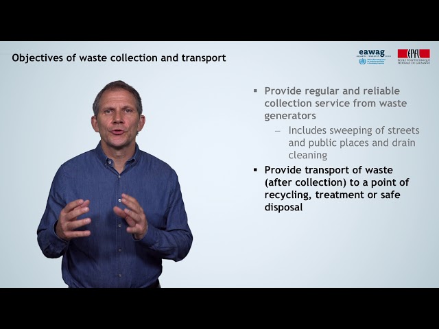 1.4 Waste collection and transport