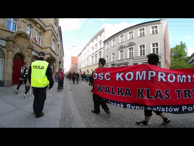 1 may demonstration Wrocław / Poland - Working People’s Day