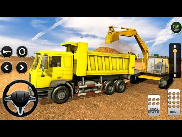 Building Construction Sim 2019 - Heavy Excavator Game - Android gameplay