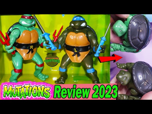 TMNT Mutations are Back! Mutatin' Leo & Raph 2023 Re-Issue Figures Review | Target Exclusives