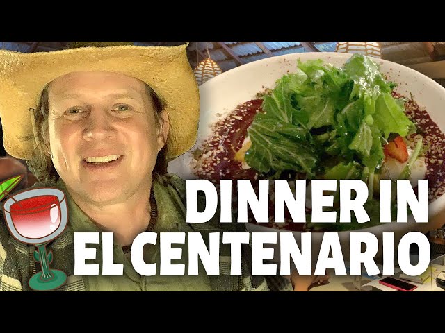 Dinner in El Centenario Mexico: Casa de Bagre