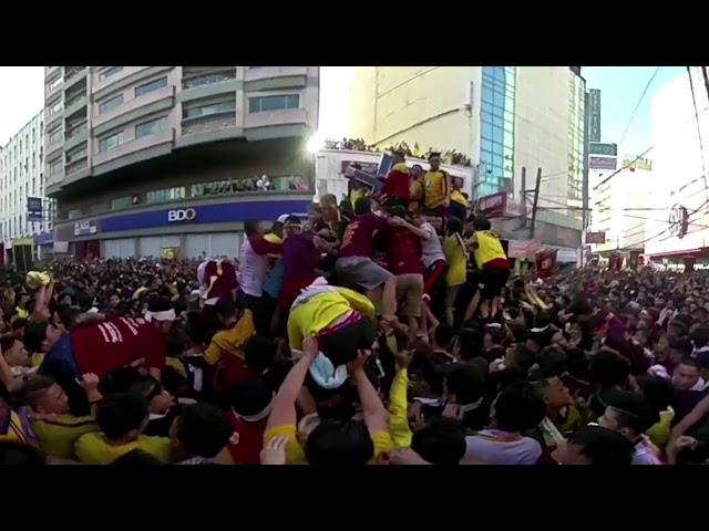 Traslacion of the Black Nazarene 2018 in 360 Degree Video