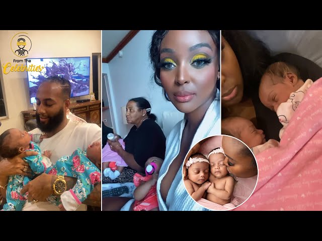 Amara La Negra and Twin Babies' Cutest Moments Compilation! 🥰