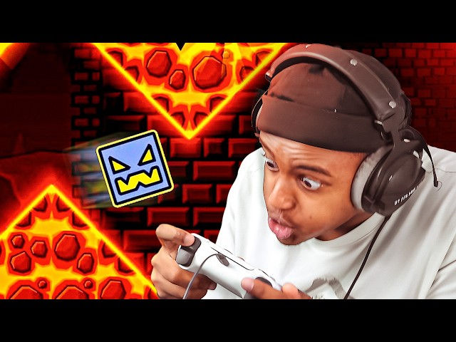 متابع تحداني في هذه اللعبة 🤣 | Geometry Dash