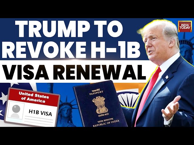 Trump Takes Back H-1B, L-1 Visa Renewal Extension? | Donald Trump | US Visa | Immigrants