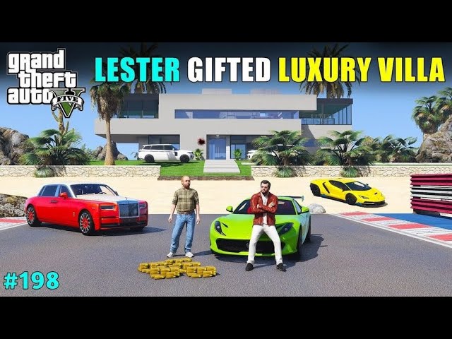 LESTER NE DIYA MICHAEL KO LUXURY VILLA | in GTA 5