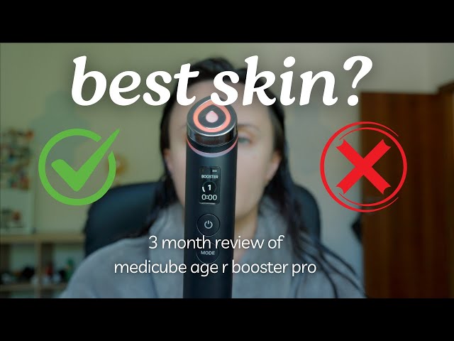 worth the money? medicube age r booster pro 3 month review