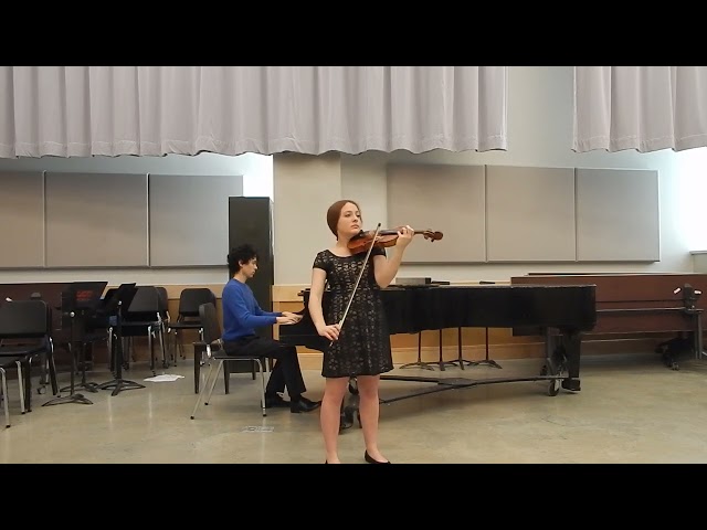 Prokofiev Violin Concerto No. 2 --- 2nd Movement run-through