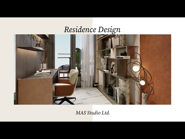 Penhouse interior design designed by MAS Studio Ltd.