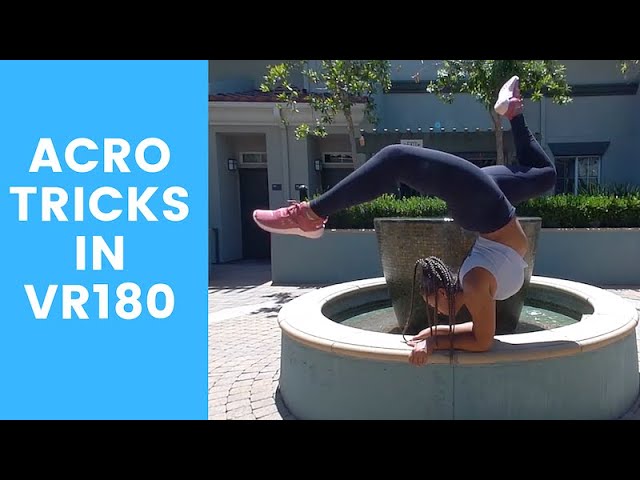 Acro Tricks in VR180 | Nia Sioux