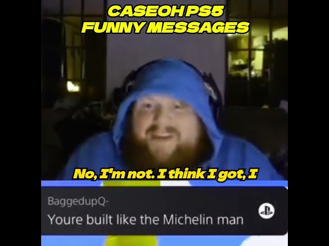 CASEOH PS5 FUNNY MESSAGES🤣🤣