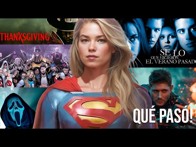 La película Supergirl, Jensen Ackles como Ghost Rider, universo Valiant, Scream 7, Thanksgiving 2,