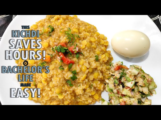 Bachelors, This Khichdi Saves You Hours in the Kitchen! |ಬ್ಯಾಚ್ಲರ್ಸ್ ಈ ಕಿಚಡಿ ಸಮಯವನ್ನು ಉಳಿಸುತ್ತದೆ!"