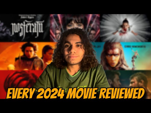 Reviewing Every Movie i Saw in 2024