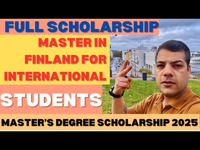 Scholarship For Master's In Finland! || Study In Finland