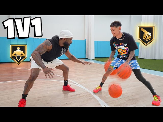 1v1 Basketball Against EXHAUSTING 99 Ball Handler Gio Wise!