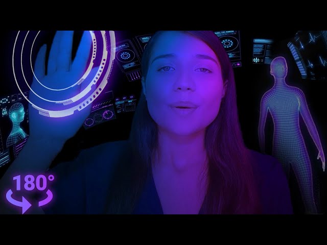 180º FUTURISTIC ASMR ✧ BODY SCAN: RELAXING IMMERSIVE VR MEDITATION (360º audio) (Portuguese BR)