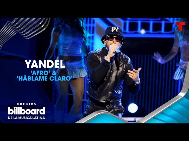 Yandel interpretó 'Afro' y 'Háblame Claro' | Premios Billboard 2024