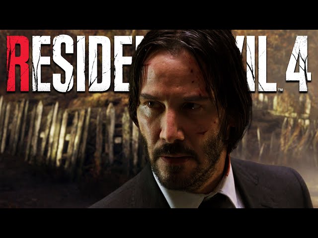 John Wick in Resident Evil 4