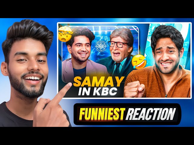 REACTION | SAMAY RAINA IN KBC MEMES ARESUPER FUNNY