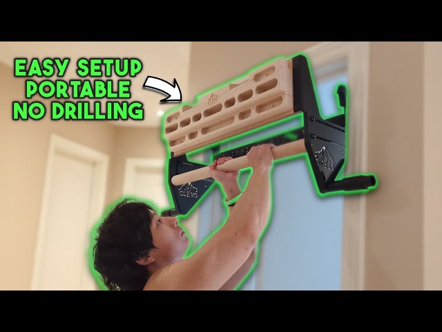 CLEVO: Best Doorway Hangboard Pull-Up Bar for Climbers