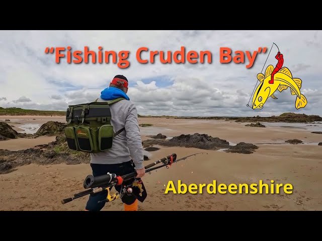 Fishing Cruden Bay Beach Aberdeenshire 🎣🐟🦀