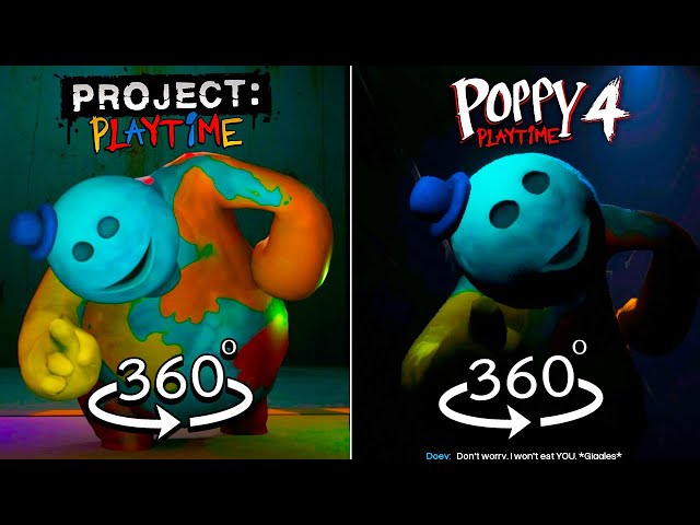 360° VR Poppy Playtime 4 - NEW BIG UPDATE + Сutscenes of all bosses (Poppy VS Project)