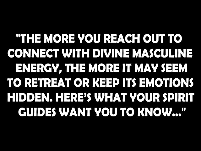 "Your soul embraced the masculine energy, but your intuition gently guided you on a new path."