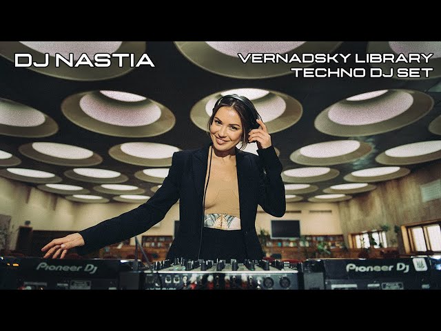 Dj Nastia - Techno DJ Set At Vernadsky Library (Kyiv)