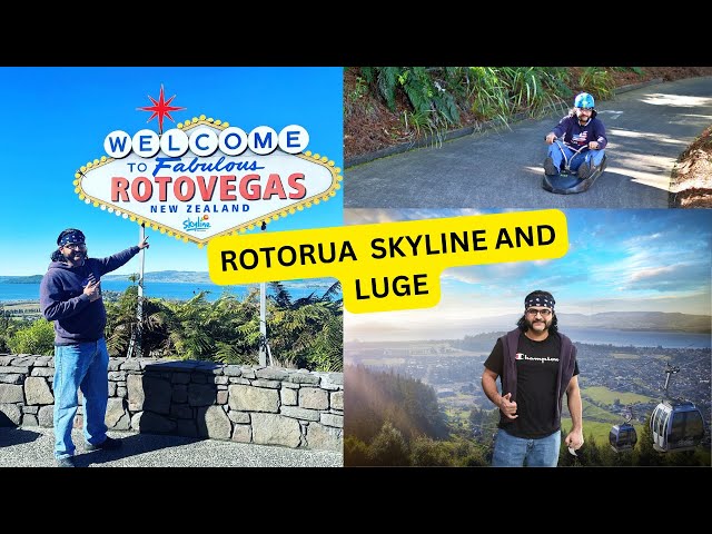 ROTORUA TRIP PART -1 | SKYLINE AND LUGE