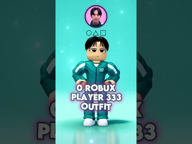 0 ROBUX OUTFIT IDEA - SQUID GAME #roblox #lanah #robloxshorts