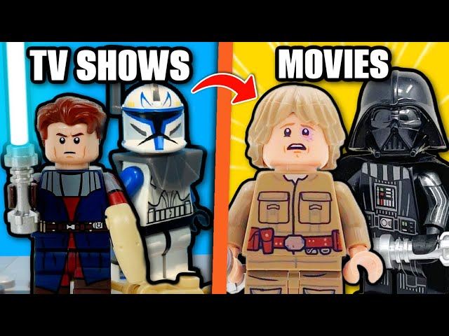 I built EVERY STAR WARS MOVIE & SHOW in LEGO