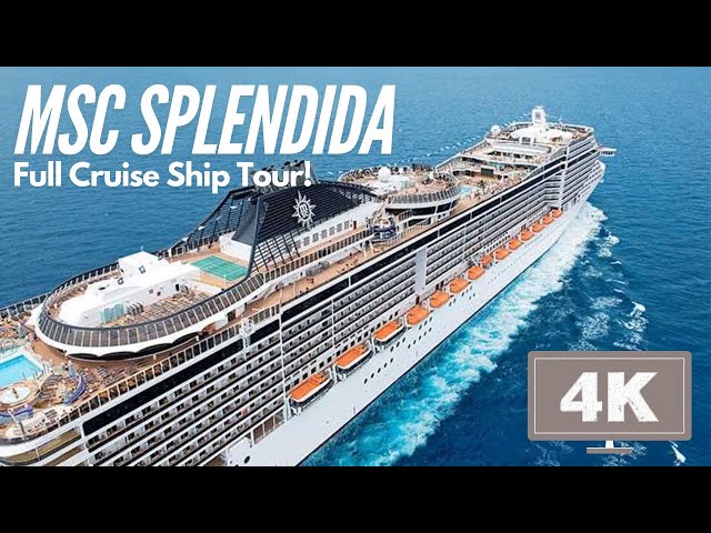 MSC Splendida- Cruise Tour in 4K (2024.11)