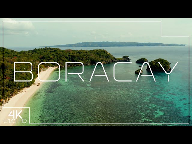 Boracay in 4K 🌴 Beautiful island in The Philippines