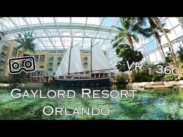 Gaylord Palms Resort, Orlando Florida - 360 VR