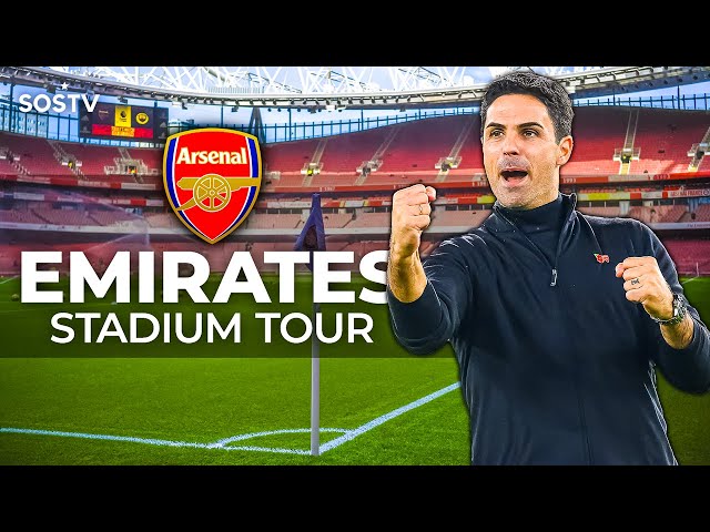 HOME OF THE GUNNERS! Arsenal Football Club | Emirates Stadium Tour