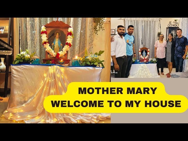 MOTHER MARY WELCOME TO MY HOUSE 2023 || MAPUSA MARKET #vlog #goa #viral