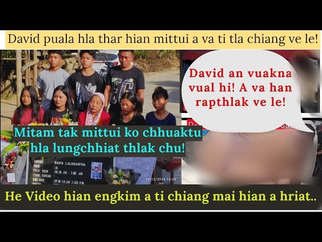 Davida puala Music video mittui ko chhuaktu chu! He ti khawp hian a ni maw an vuak! A rapthlak!