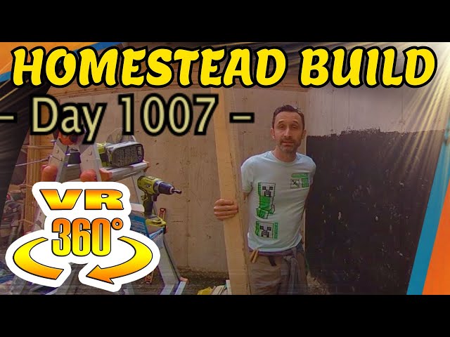 Homestead Build - Greenhouse Trellis Wall