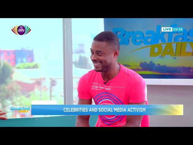 How effective are celebrities using social media for activism in Ghana? | Breakfast Daily