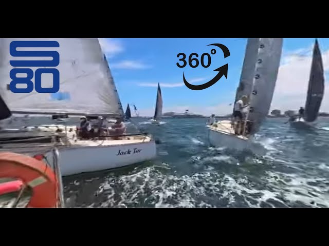 Onboard 360 camera view of one of the 2025 S80 State Championships Race Starts