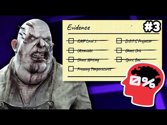 3 INSANE 0 Evidence 0 Sanity Games - You Will NEVER Guess the Last Ghost #3