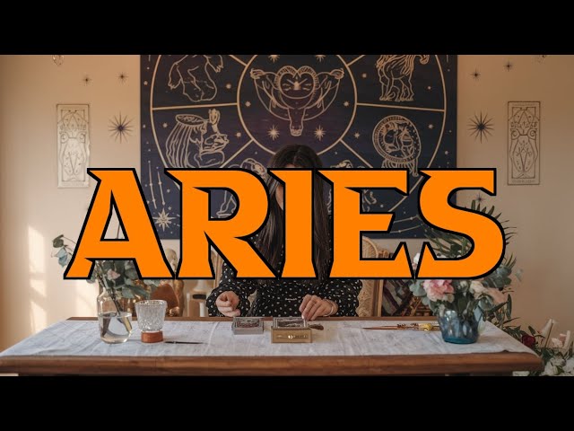 ARIES ❤️THIS PERSON IS GOING TO RECONCILE WITH YOU🤝​THEY'RE OBSESSED & ATTRACTED TO U💛JANUARY TAROT